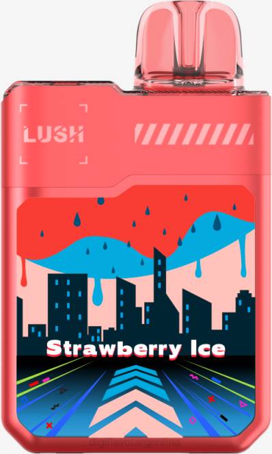 Digiflavor Geekbar LUSH desechables - Digiflavor flavors - hielo de fresa 0R9F13