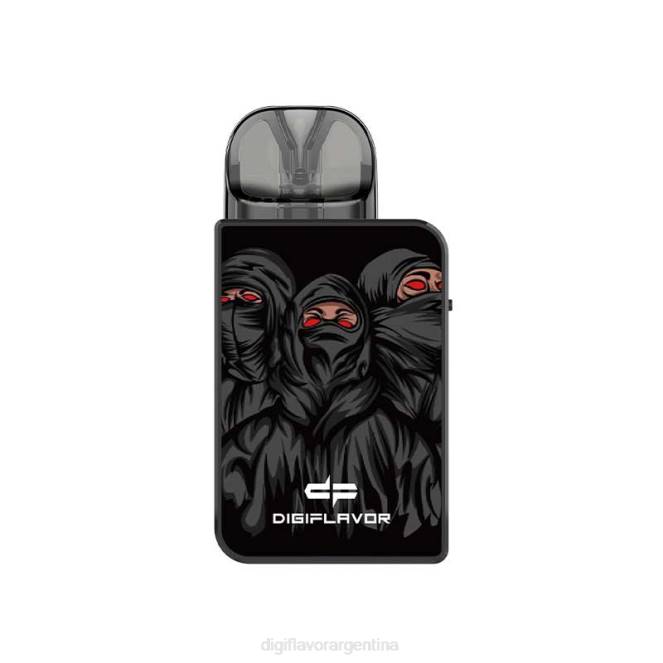 Digiflavor U kit de cápsulas - Digiflavor geekvape disposable - ninja oscuro 0R9F57
